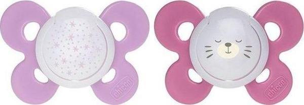 Chicco Physioforma Comfort Emzik Kız 16-36 Ay Gece Parlayan 2'li - Image 1