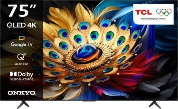 75C655 75" 190 Ekran Uydu Alıcılı 4K Ultra HD Google Smart QLED TV - Image 1