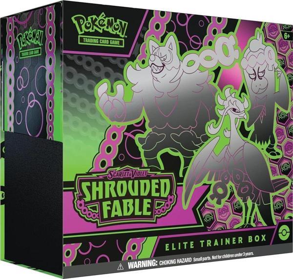 POKEMON TRADING CARD GAME SCARLET AND VIOLET SHROUDED FABLE ELITE TRAINER BOX - Image 1