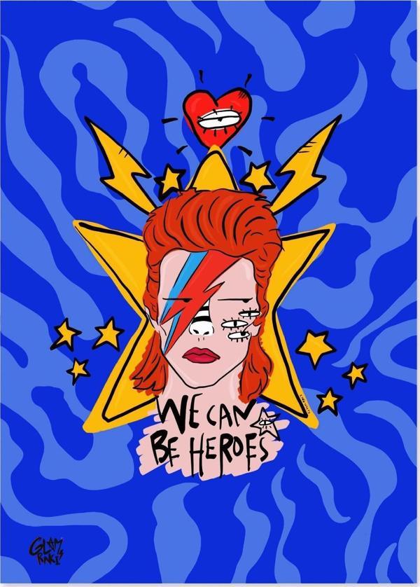 Heroes Poster 50x70cm - Image 1