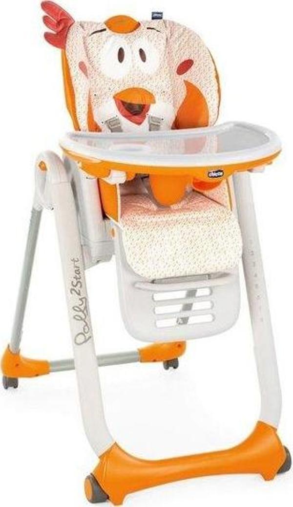 Chicco Polly2Start Mama Sandalyesi Süslü Tavuk - Image 1