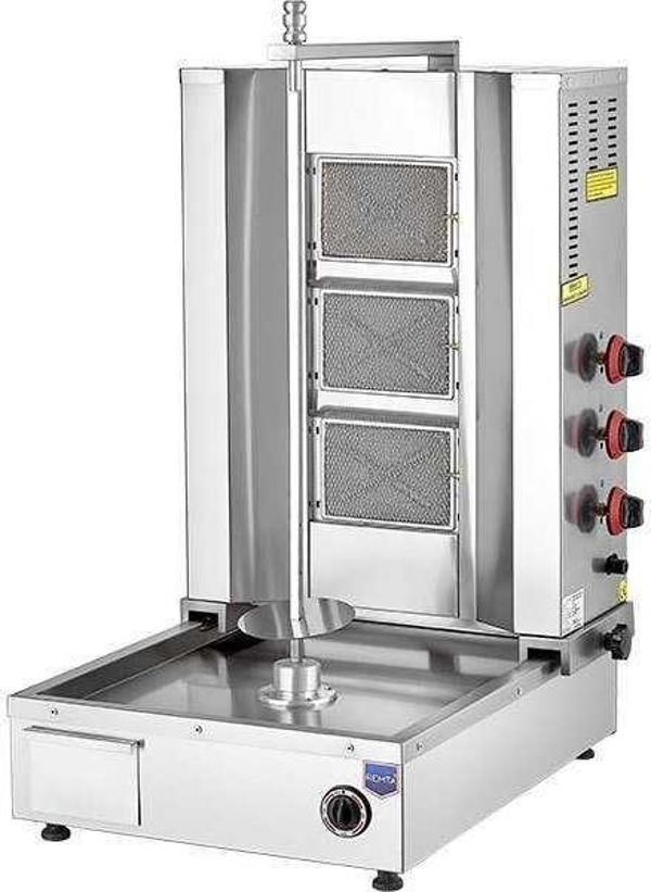 Remta Üç Radyanlı Alttan Motorlu Döner Ocağı (Gazlı) D06(A) - Image 1