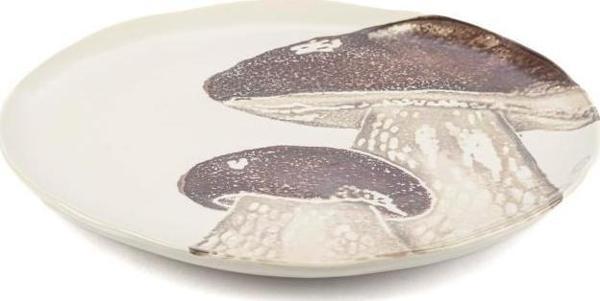 Mikasa Moor Amorf Kahve Seramik Pasta Tabağı 23cm - Image 1