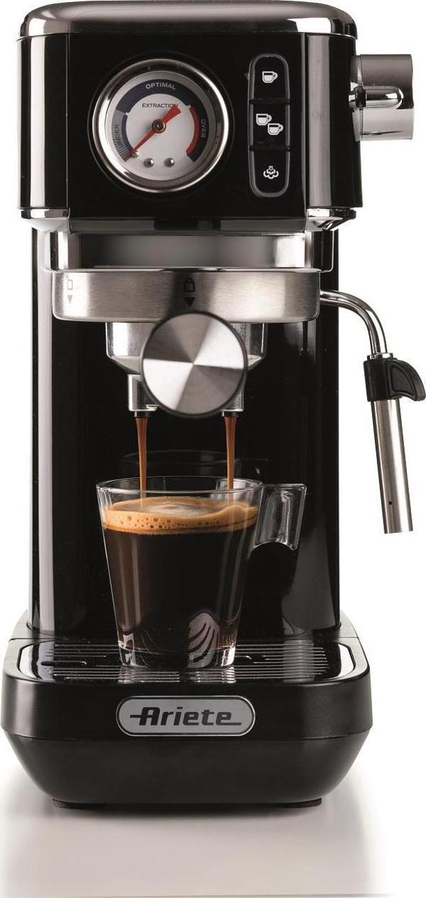 Ariete Moderna Espresso Slim Kahve Makinesi Siyah - Image 1