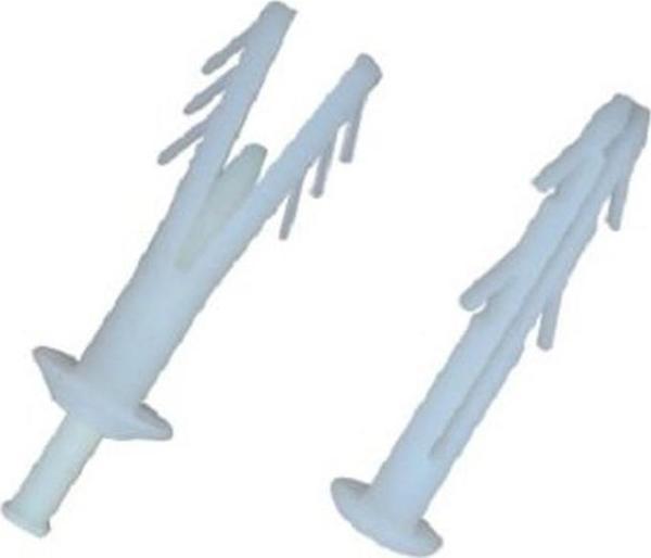 MADE PLASTİK ÇİVİLİ KORNİŞ DÜBELİ 7 MM EXTRA 1 PAKET- 100 ADET - Image 1