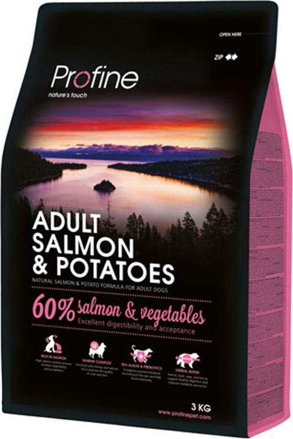 Profine 3Kg Adult Somon Etli Yetişkin Köpek Maması - Image 1