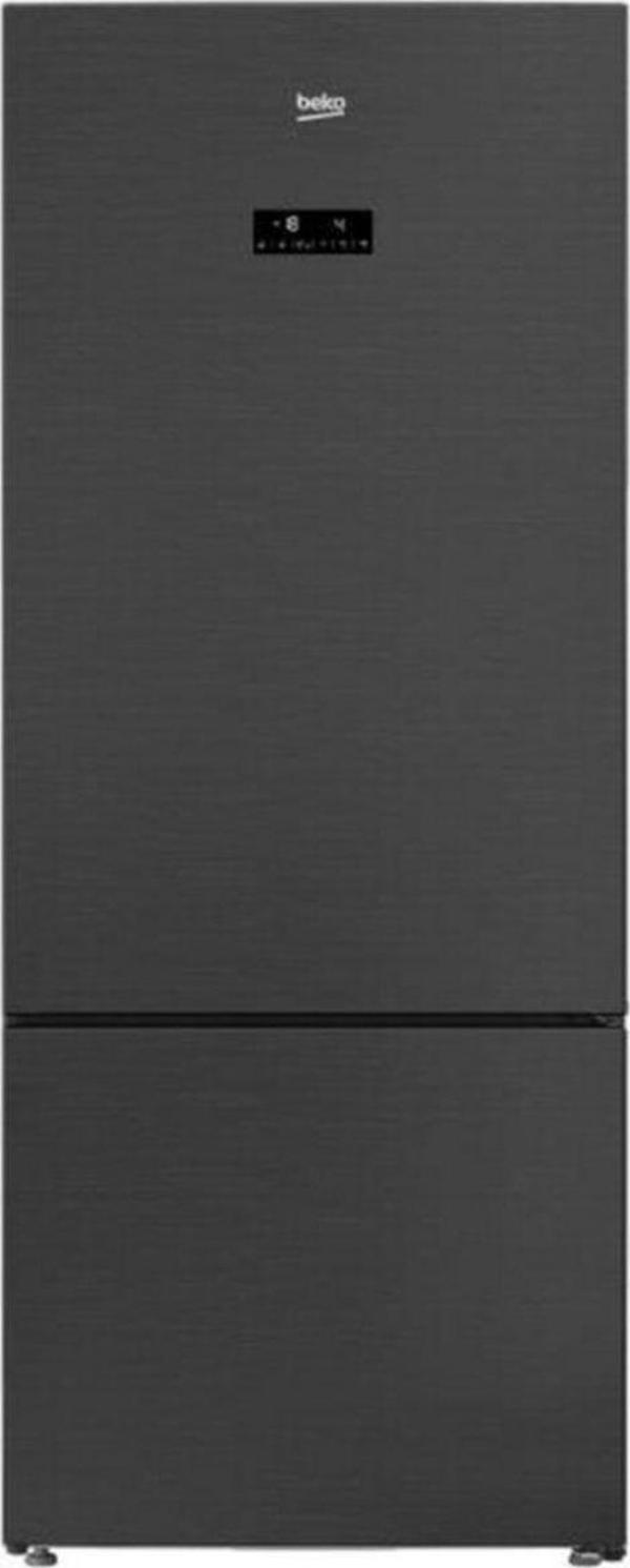 674580 Edı E Enerji Kombi No Frost 2 Kapaklı Dark Inox Buzdolabı - Image 1