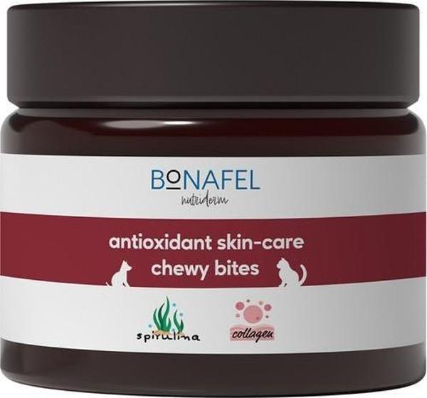 Bonafel Kedi ve Köpekler için Deri ve Tüy Sağlığı Çiğneme Tableti 100 gr (50 Tablet) - Image 1