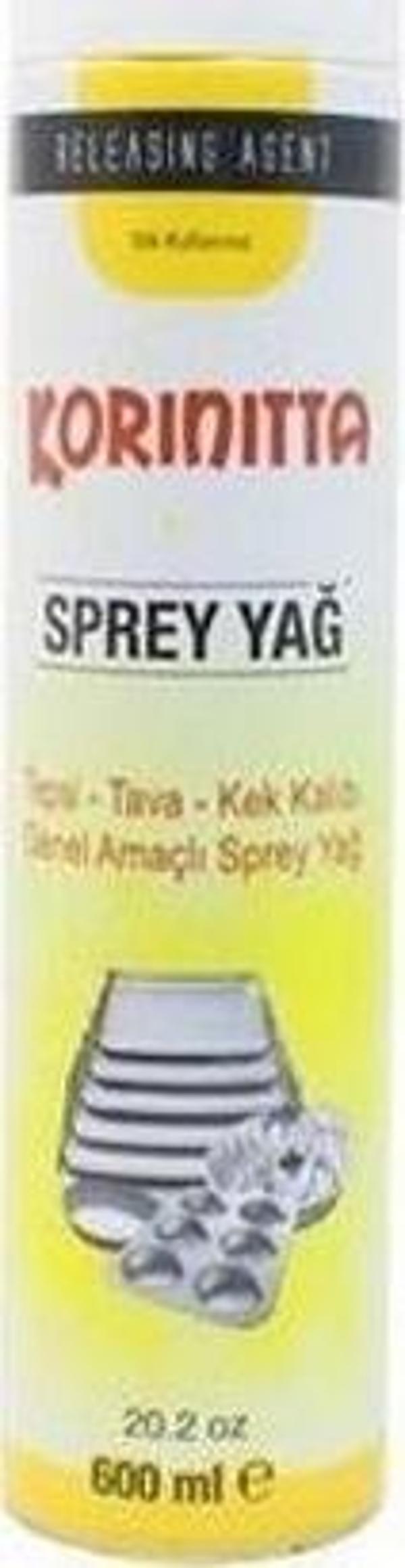 KORINITTA SPREY TAVA YAĞI 600 G  - Image 1