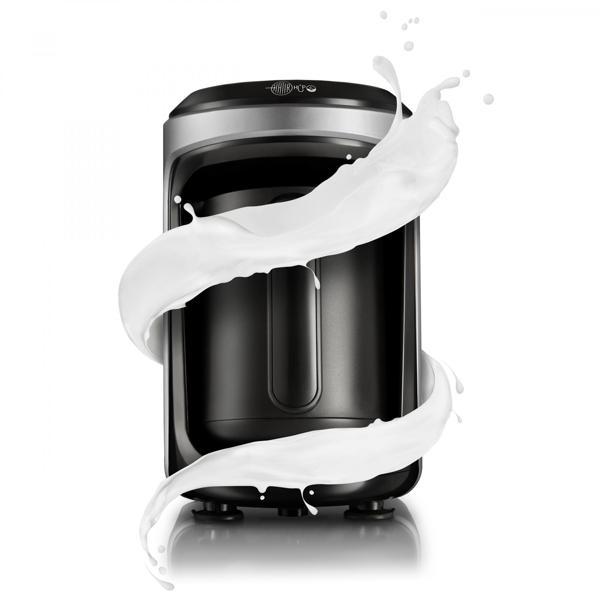 Karaca Hatır Hüps Aroma Sütlü Türk Kahve Makinesi Galaxy Gray - Image 1