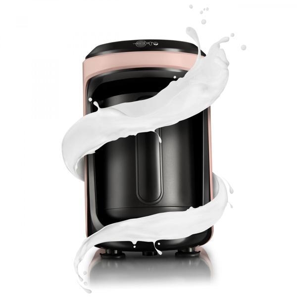 Karaca Hatır Hüps Aroma Sütlü Türk Kahve Makinesi Pearly Pink - Image 1