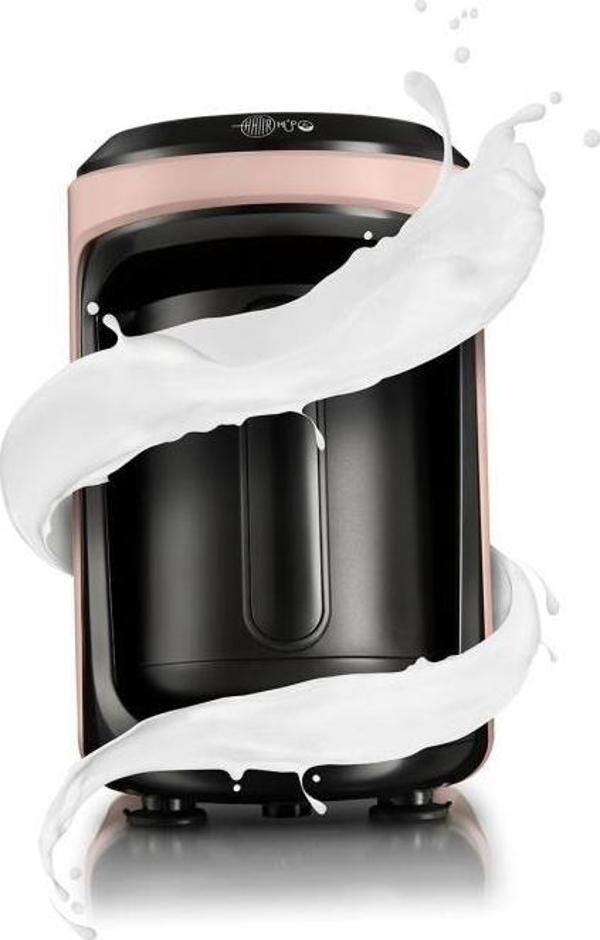 Karaca Hatır Hüps Aroma Türk Kahve Makinesi Pearly Pink - Image 1