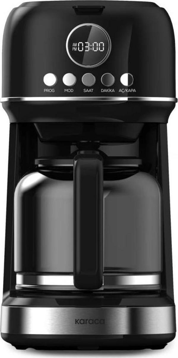 Karaca Multibrew Retro Filtre Kahve Makinesi Black - Image 1
