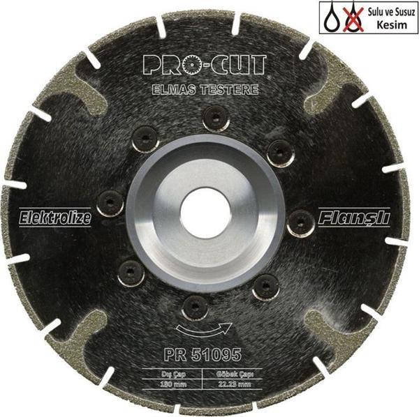 Procut ELEKROLİZE TESTERE FLANŞLI 230 ECE - Image 1