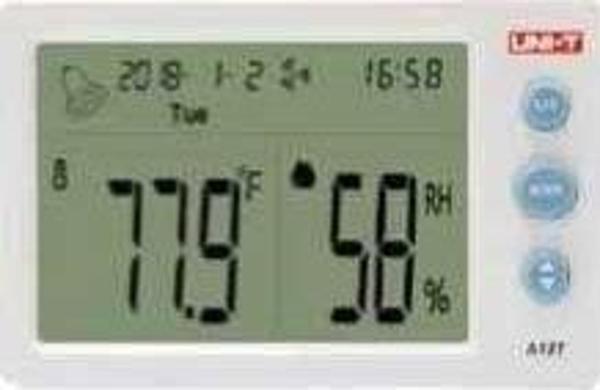 UNI-T A13T DİJİTAL SAATLİ SICAKLIK VE NEM ÖLÇER - Image 1