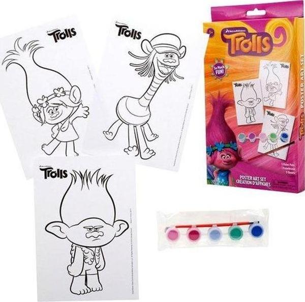Trolls Sanat Boyama Seti - Image 1