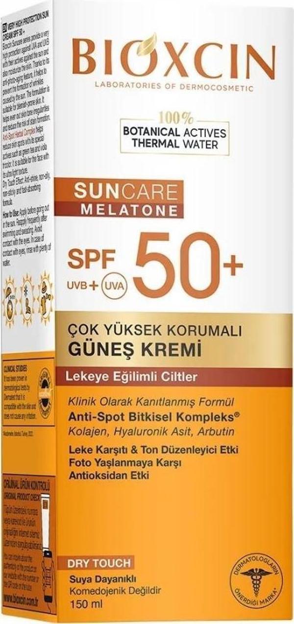 Bioxcin Sun Care Lekeli Ciltler için Güneş Kremi SPF 50+ 150 ml - Image 1