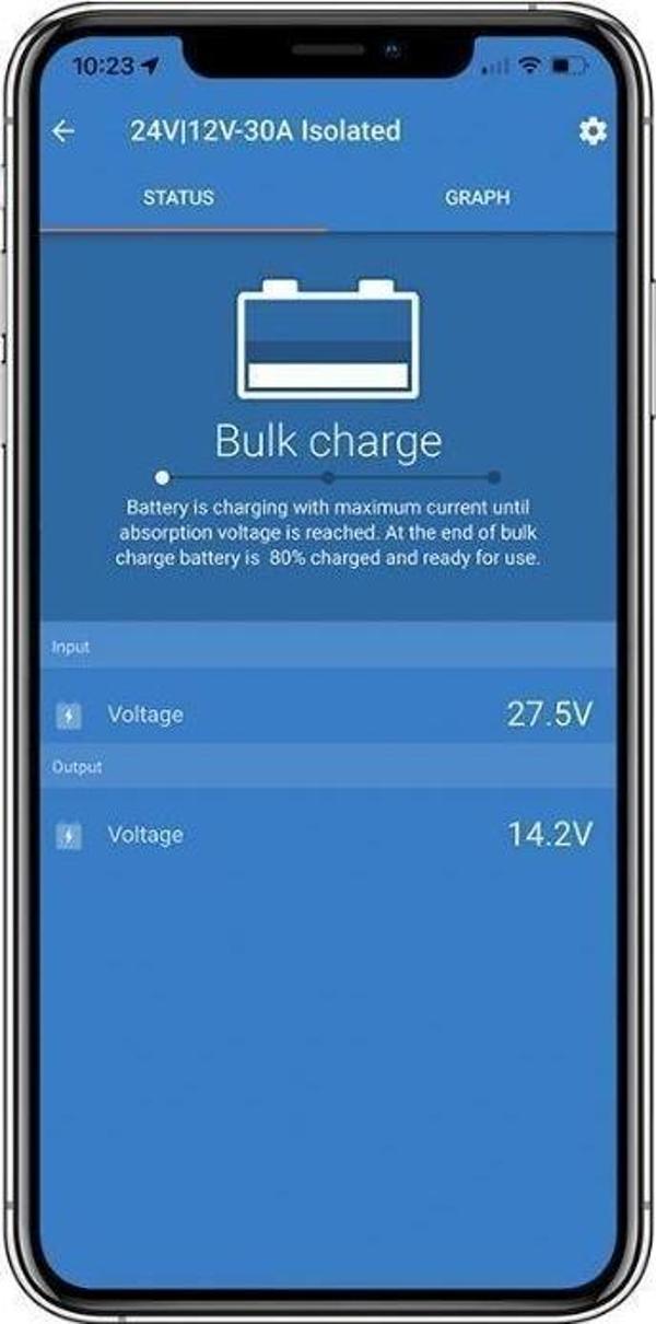 Victron DC-DC 24/12V 30A İzoleli  Şarj Cihazı Charger Bluetooth Özellikli, ORI241236120 - Image 1