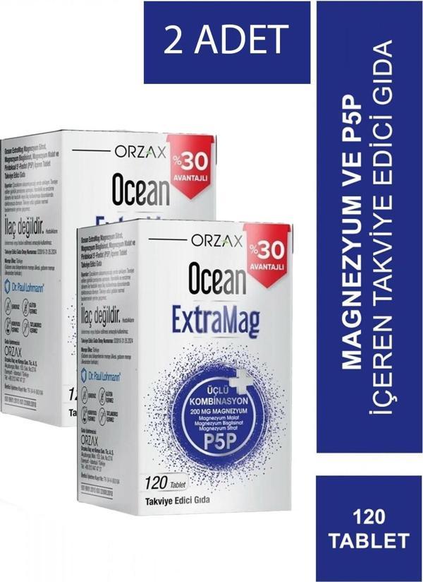 Ocean Extramag 120 Tablet 2 Adet - Image 1