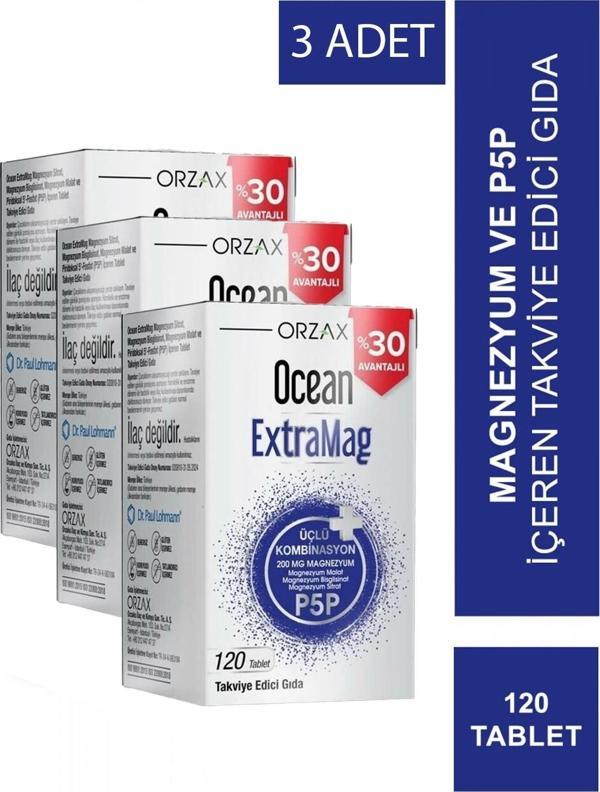 Ocean Extramag 120 Tablet 3 Adet - Image 1