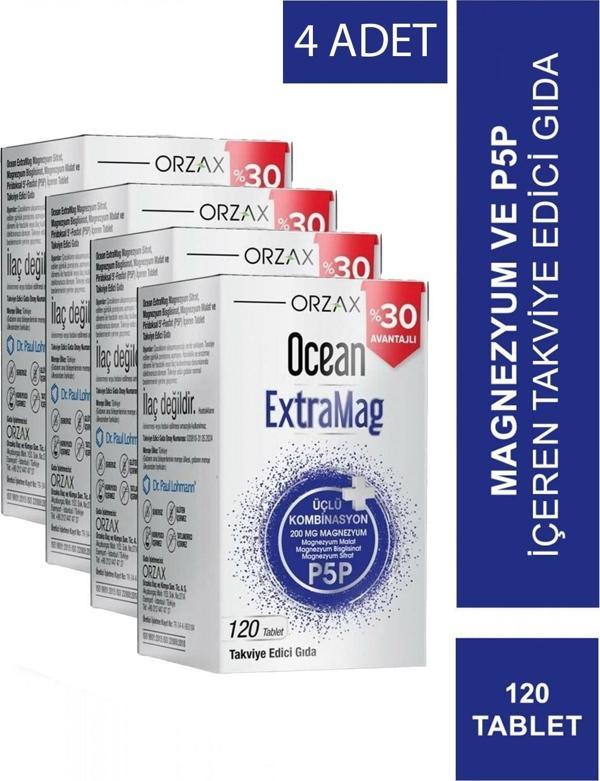 Ocean Extramag 120 Tablet 4 Adet - Image 1