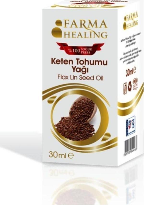 Farma Healing Keten Tohumu Yağı 30 Ml - Image 1