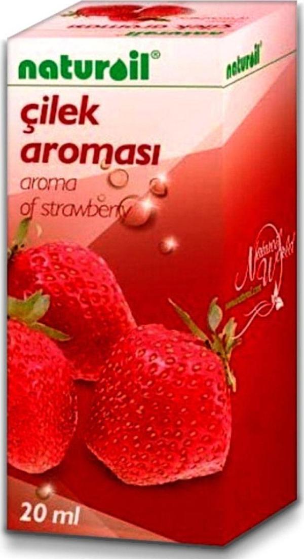 Naturoil Çilek Yağı Aroması 20 Ml - Image 1