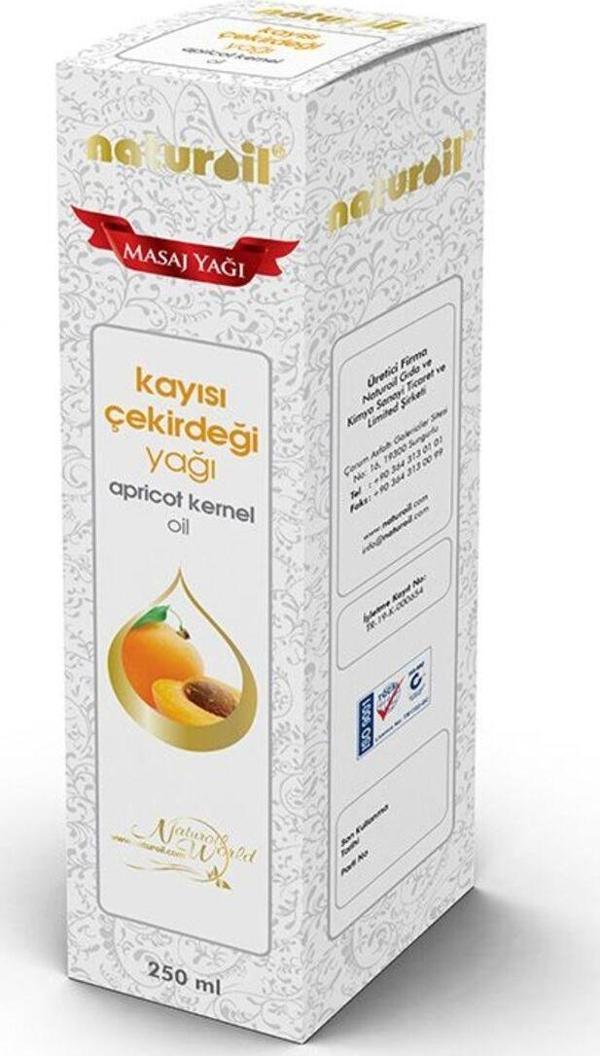 Naturoil Kayısı Çekirdeği Yağı Soğuk Pres 250 Ml - Image 1