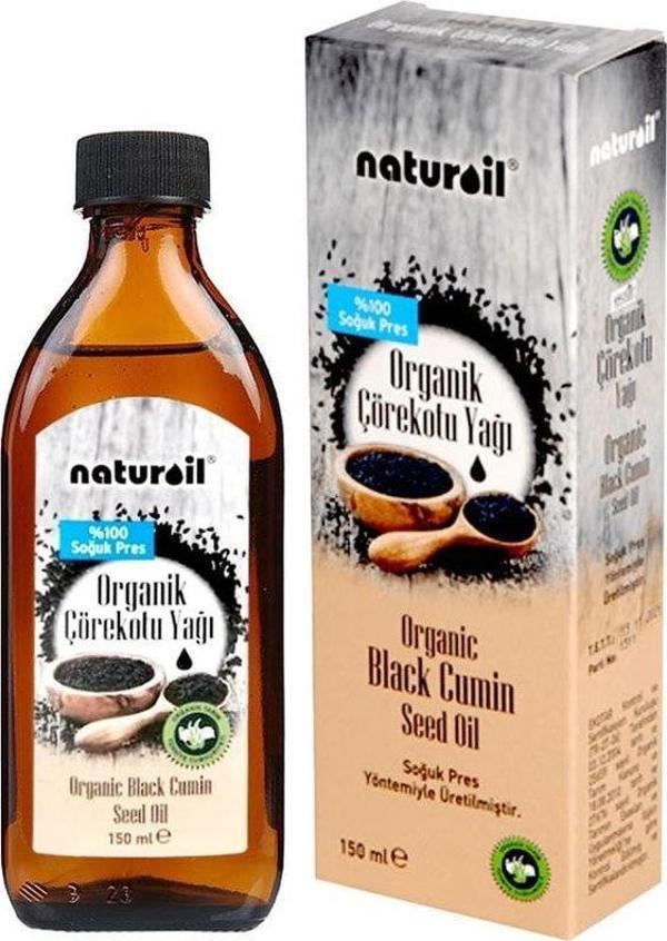 Naturoil Organik Çörekotu Yağı 150 Ml - Image 1