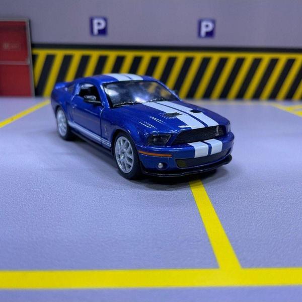 Kinsmart 2007 Shelby Gt500 1/36 Ölçek Diecast Metal Model Araba Oyuncak Araba Çek Bırak - Image 1