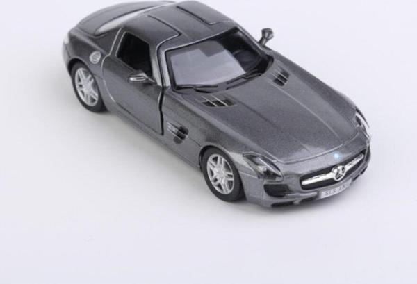 Kinsmart Mercedes Sls Amg Diecast Çek Bırak Model Araba - Image 1
