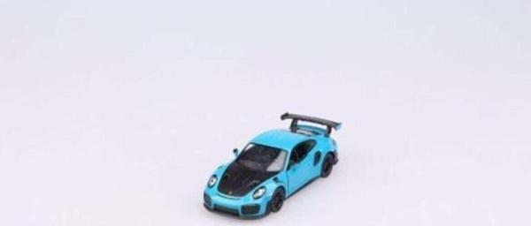 Kinsmart Porsche 911 Gt2 Rs Diecast Model Araba Mavi*2021 - Image 1