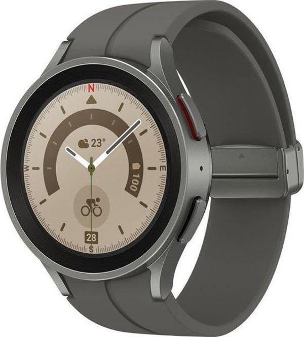 Samsung Galaxy Watch5 Pro Bluetooth 45 mm Akıllı Saat Gri - Image 1