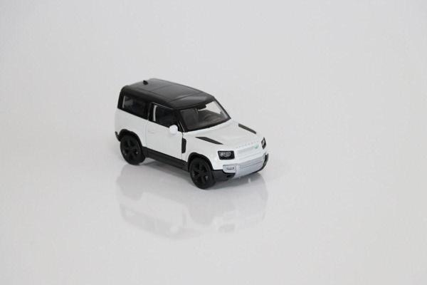 WELLY 2020 Land Rover Defender 1:36 Ölçek Diecast Çek Bırak Model Araba - Image 1