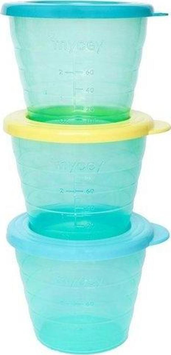 Mycey Süt Mama Kabı  3lü Set - Image 1