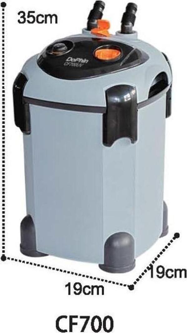Dophin CF700 Akvaryum Dış Filtre 700 L/H - Image 1