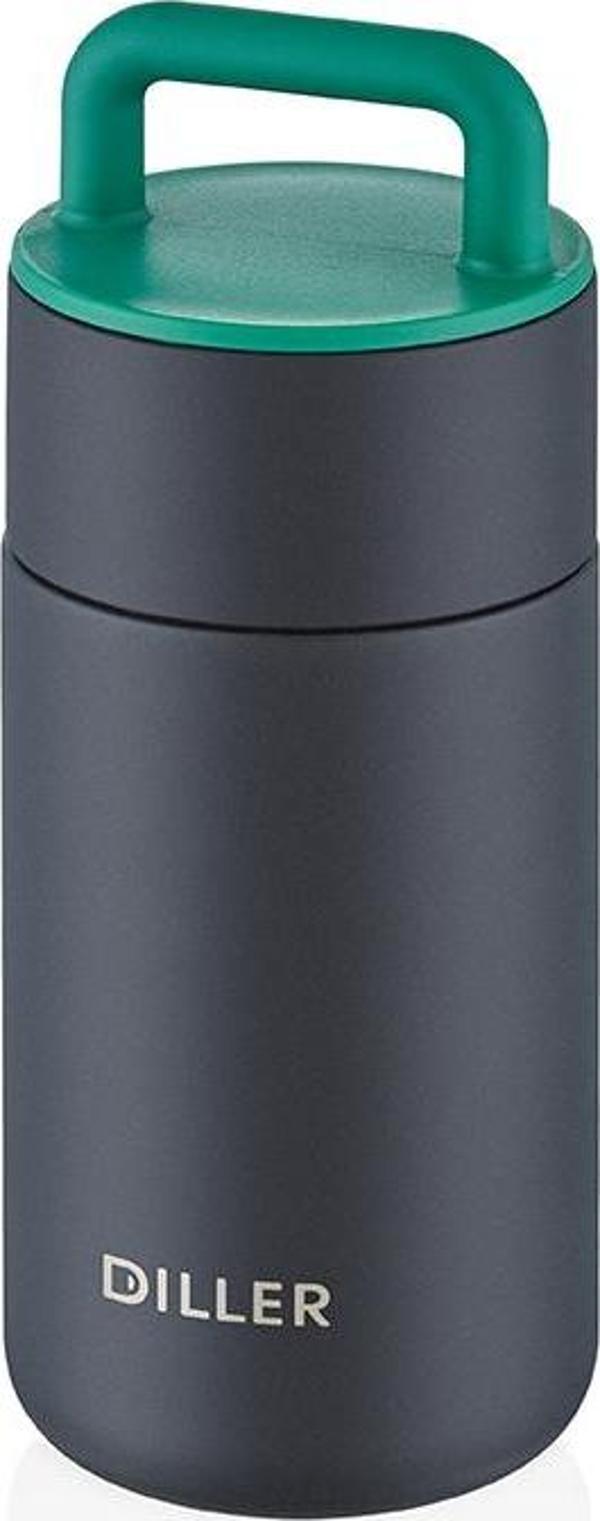 Diller Çelik Termos Siyah 350 ml - Image 1