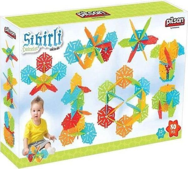 Pilsan Sihirli Daireler 80 Parça - Image 1