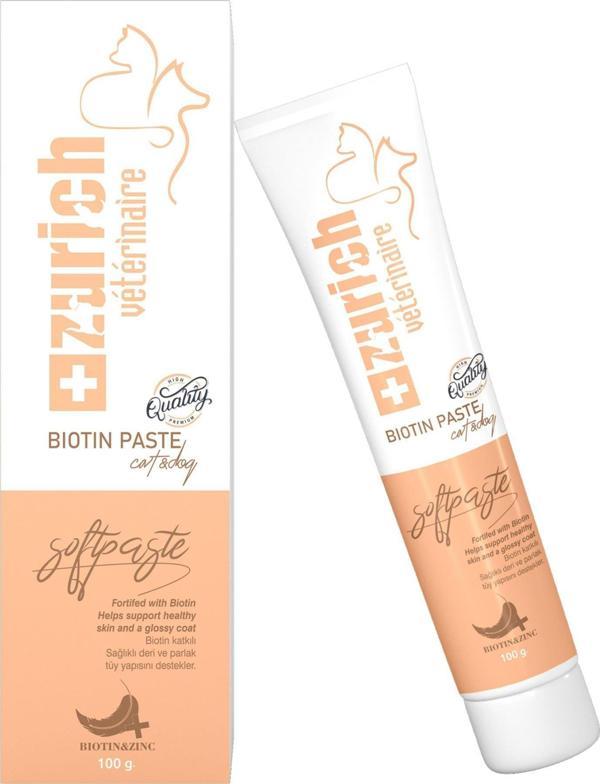 Zurich Cat And Dog Biotin Paste Tüy Dökülme Önleyici 100 ml - Image 1