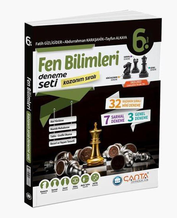 Çanta Yayınları 6 Sınıf Fen Bilimleri Branş Deneme Kazanım Sıralı - Çanta Yayıncılık - Image 1