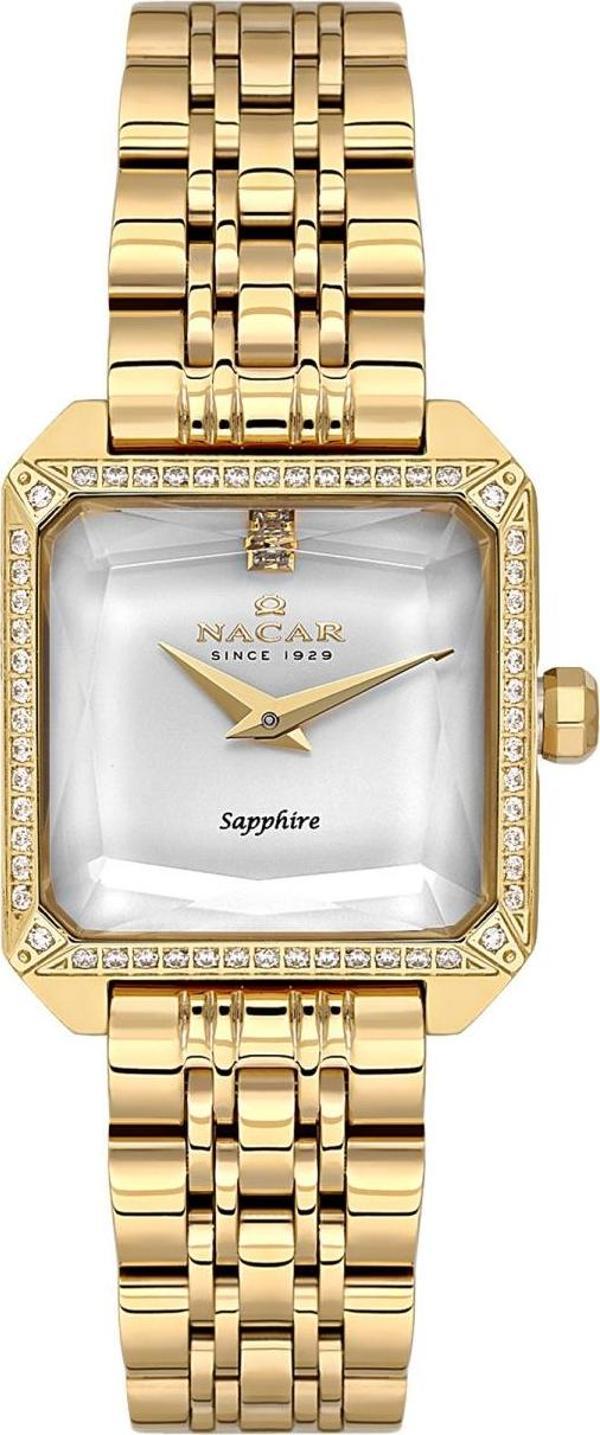 Nacar NC33-398387-DWMS Sarı Metal Band Kadın Kol Saati - Image 1