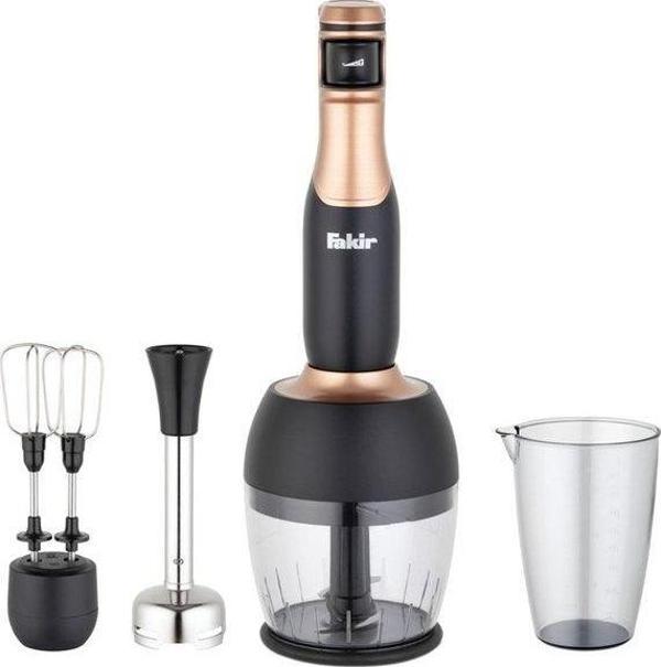 Fakir Speed Lucca 1000 W Copper Blender Seti Siyah - Image 1