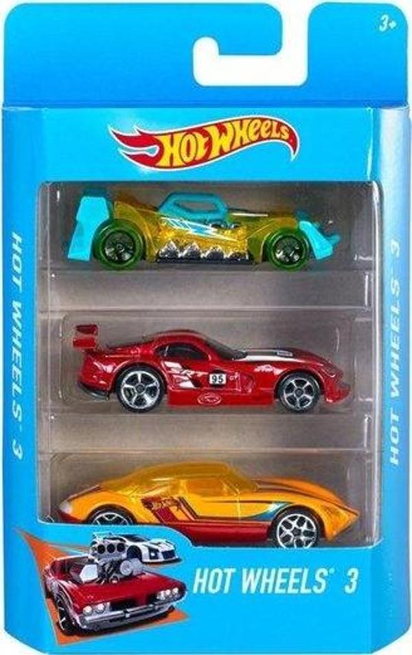 Hot Wheels Üçlü Araba Seti  K5904 - Image 1