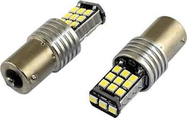 Space Tek Duy Canbuslı Çakarlı Stop Ampulü Kırmızı / LAAM655-1 - Image 1