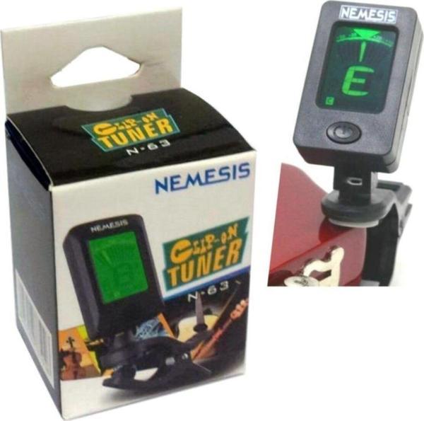 Nemesis Akort Aleti Tuner N63 Mini - Akort Cihazı Bağlama Saz Gitar Keman - Image 1