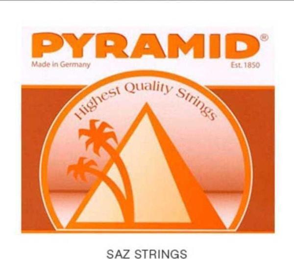 Pyramid ( 5 Takım) Pramid 0.18 Kısa Sap Bağlama Takım Teli - Image 1
