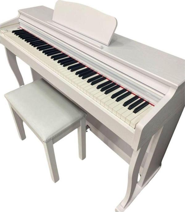STEİNBECK Sp088 Wh (Beyaz) Dijital Piyano ( Tabure & Kulaklık Hediye ) - Image 1