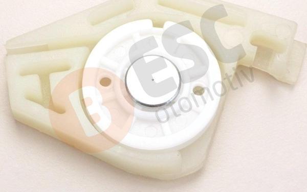 Fiat Doblo 1 119 223 için Ön Sol Cam Kriko Köşe Makara Klipsi 51718404 - Image 1