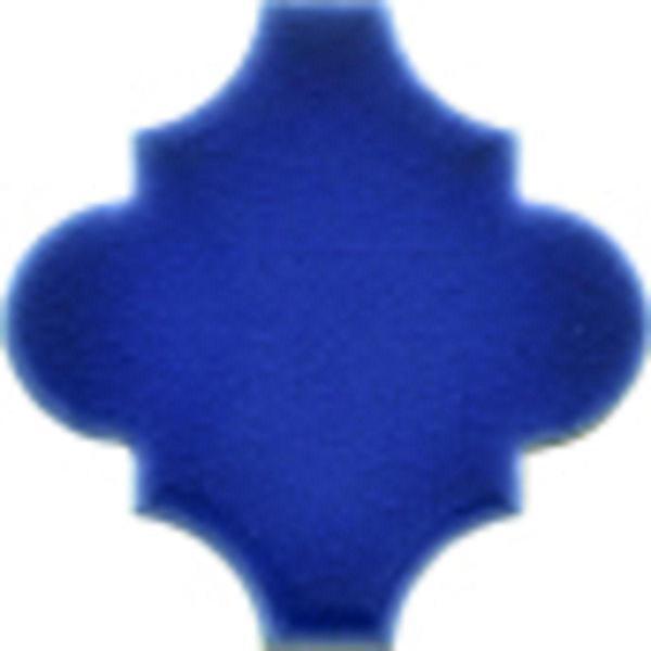Armada Çini 12X12 Ottoman Düz Arabesk Kobalt Çini - Image 1