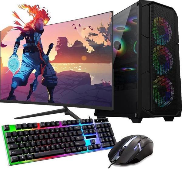 Ryzen5 5600 32GB 1TB M2 8GB RTX3050 27" Mon. Oyun Bilgisayarı (Gaming Set) - Image 1